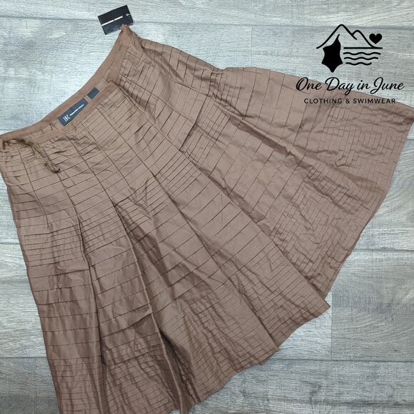 INC International Concepts Midi Skirt Size 4 - Picture 1 of 5